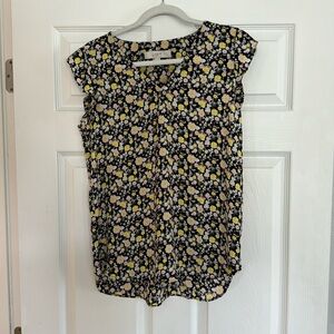 Loft blousy tank. Hardly worn. Great condition